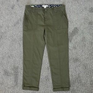 *NWT* ORVIS Brooke Ripstop Capri/Ankle Pant ~Women's 6~ Olive Green Stretch $110